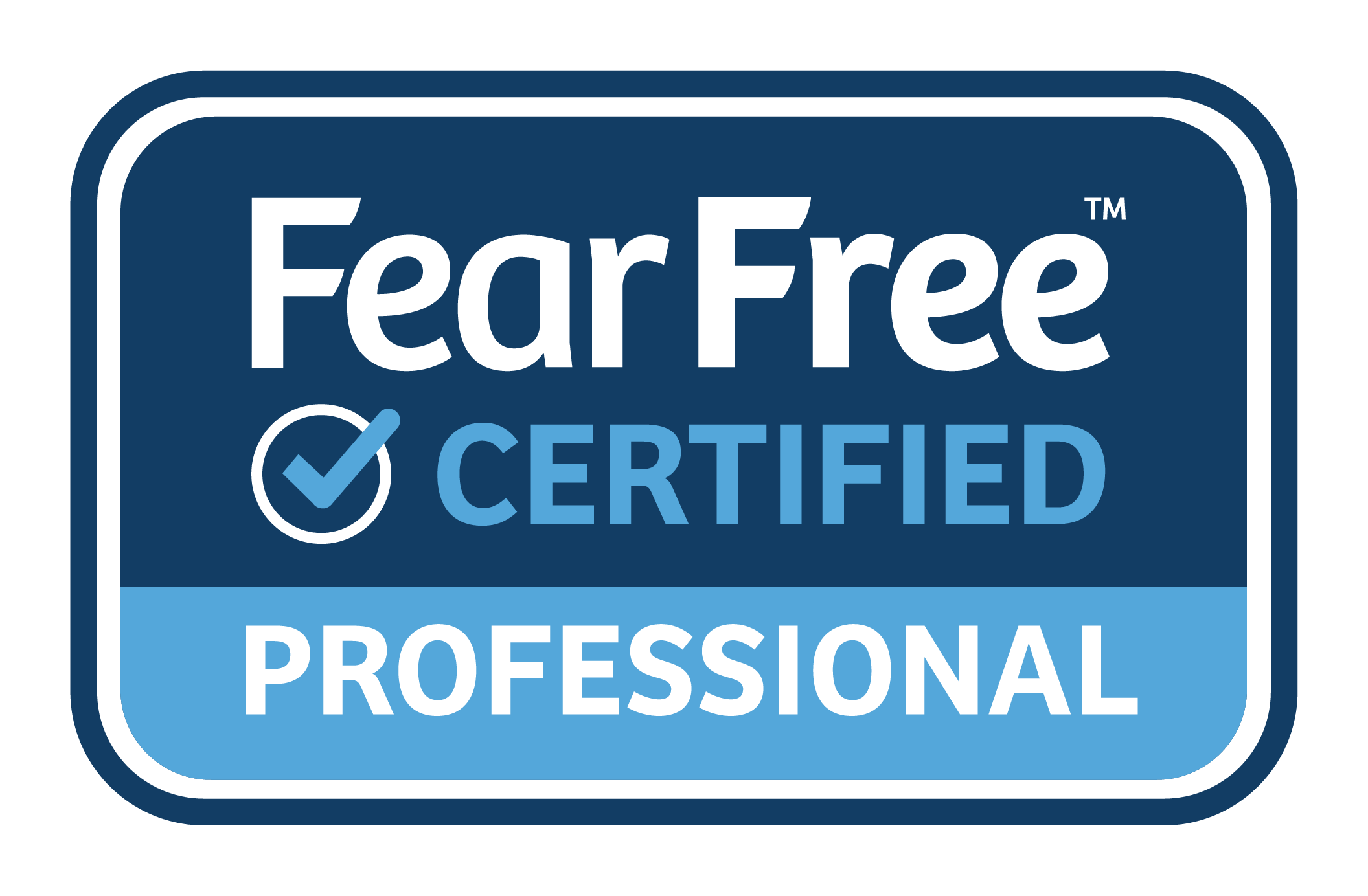 fear free certified professional logo